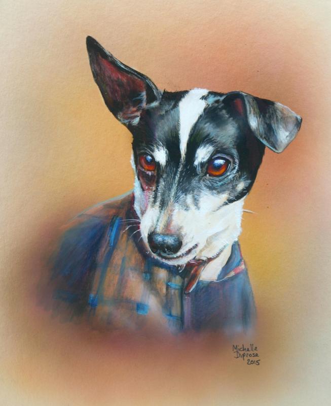 Diprose Art pet portrait painting